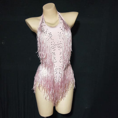 Traje de Danza Yoga Ballet con Borlas - Estándar Nacional - Image 12
