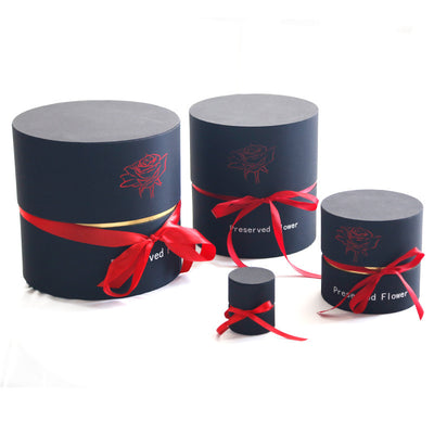 Caja de Regalo Navideña con Rosas Preservadas Hug Bucket - Image 31