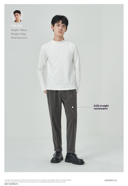 Polera Cuello Alto Dralon Hombre - Abrigo Perfecto para Otoño e Invierno - Image 28