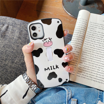 Funda para Teléfono Cow Anillo Adorable y Simple - Image 15