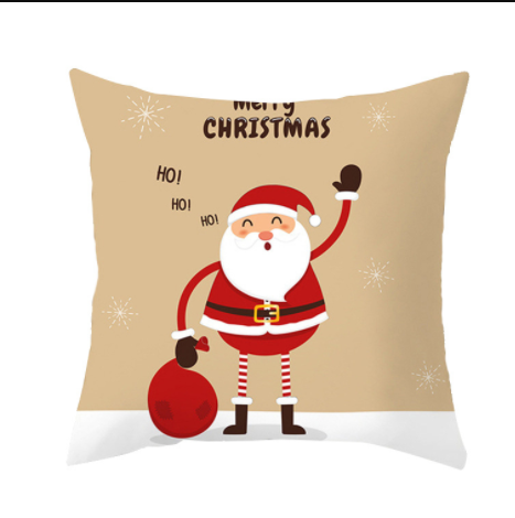 Funda de Cojín Navideño Terciopelo Suave con Estampado Digital - Image 36
