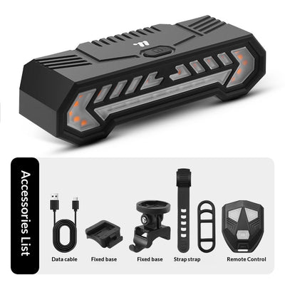 Luz Trasera de Bicicleta con Control Remoto Inalámbrico - Image 5