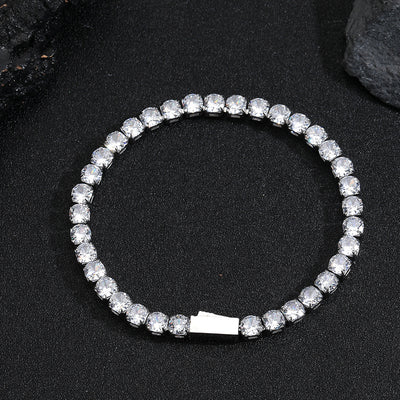 Pulsera para Hombre Acero Inoxidable con Circones y Cierre de Resorte - Image 8