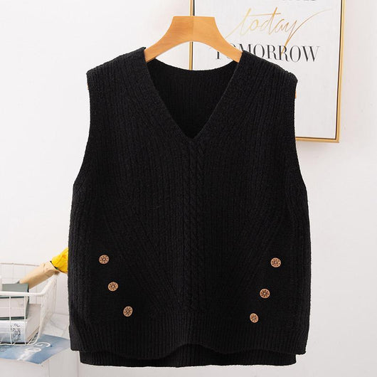 Chaleco Pullover con Cuello de Solapa para Mujer - Image 14