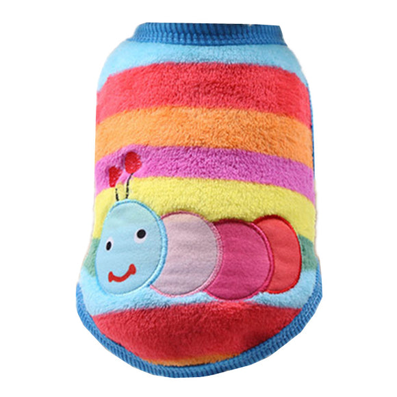 Ropa Térmica Cuadrillé para Perros y Gatos Pequeños
