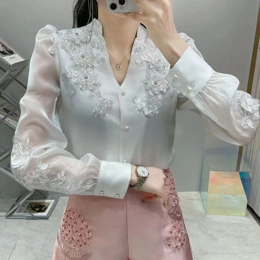 Blusa Occidental Elegante para Mujer - Diseño Fashion - Image 6