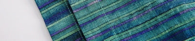 Camisa Suelta Hombre Rayas Étnicas Patchwork Manga Corta Retro - Image 14