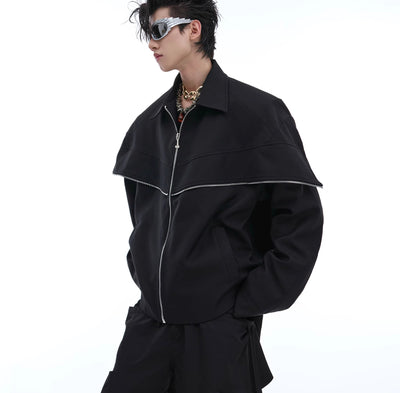 Chaqueta Acolchada Premium con Detalles de Costura en Hombros - Image 5