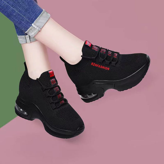 Zapatillas Deportivas con Plantilla Elevadora para Mujer - Malla Transpirable y Cojín de Aire - Image 7