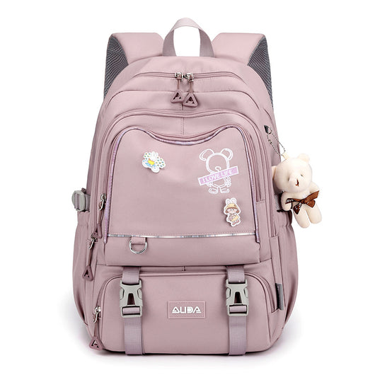 Mochila de Gran Capacidad Ligera con Protección Espinal - Image 7