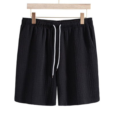 Conjunto Casual Hombre: Camisa y Shorts Jacquard Manga Corta - Image 31