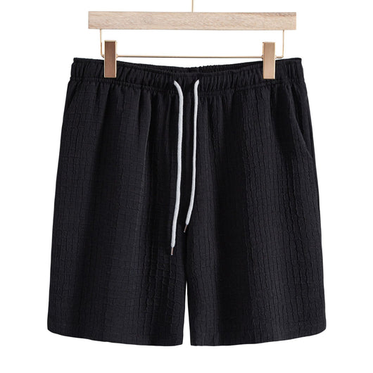 Conjunto Casual Hombre: Camisa y Shorts Jacquard Manga Corta - Image 31