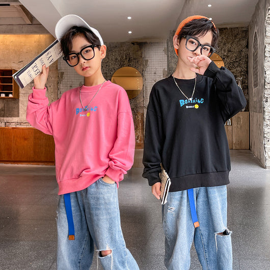 Sudadera para Niños Otoño Marca Tendencia - Image 8