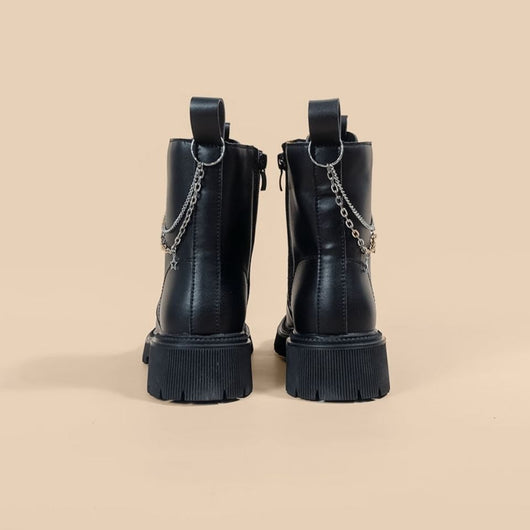 Botas Escolares Británicas para Niñas - Estilo Clásico Mid - Image 8