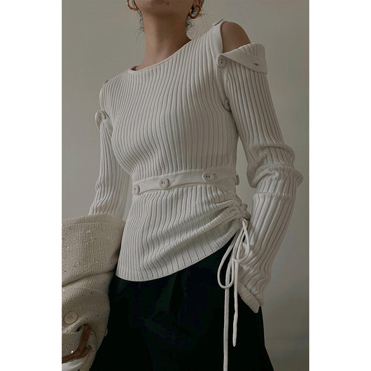 Conjunto de Punto Liso Versátil con Múltiples Formas de Uso - Image 8