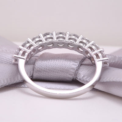 Anillo de Oro con Moissanita Rota - Diseño Único y Elegante - Image 6