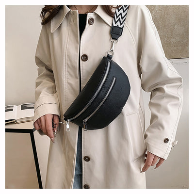 Bolso Bandolera de Gran Capacidad con Correa Ancha - Image 15