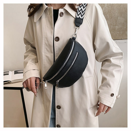 Bolso Bandolera de Gran Capacidad con Correa Ancha - Image 15