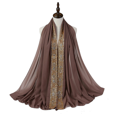 Pañuelo de Encaje con Perlas para Mujer - Elegancia y Estilo - Image 16