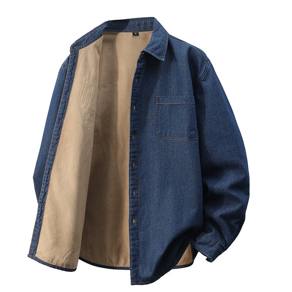 Camisa Vaquera de Manga Larga para Hombre