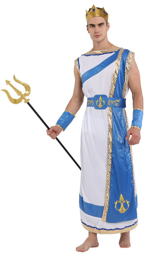 Disfraz de Poseidón: Traje de Dios Griego de Alto Desempeño - Image 10