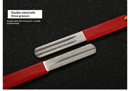 Afilador Portátil de Diamante para Camping - Herramienta Multiusos con Piedra de Afilar - Image 13