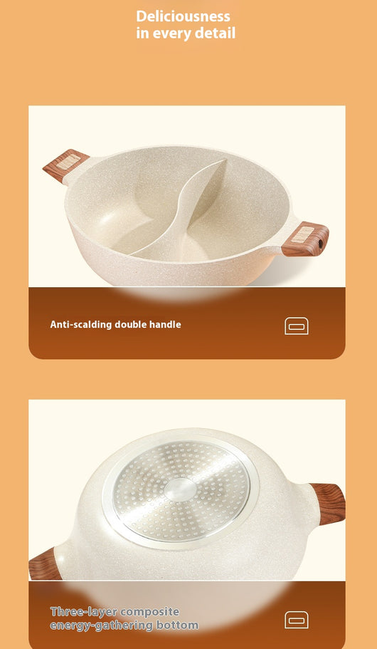 Olla Antiadherente Universal de Gran Capacidad para Cocina de Inducción y Gas - Image 10