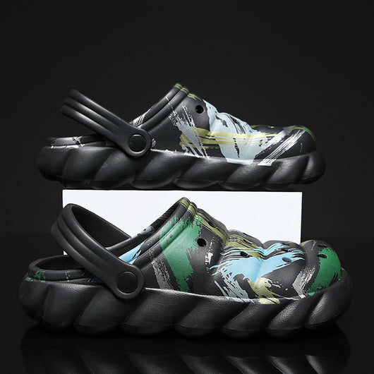 Chanclas de Playa Camuflaje para Hombre - Estilo Tendencia - Image 2