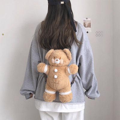 Bolso Bandolera Infantil Osita Suave - Diseño Tierno y Funcional - Image 2