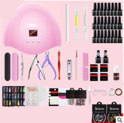 Kit Completo de Esmalte Gel UV para Manicura DIY - Lámpara 36W - Image 3
