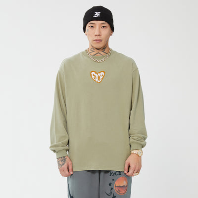 Camisa Básica Holgada de Algodón para Hombre - Manga Larga - Image 4