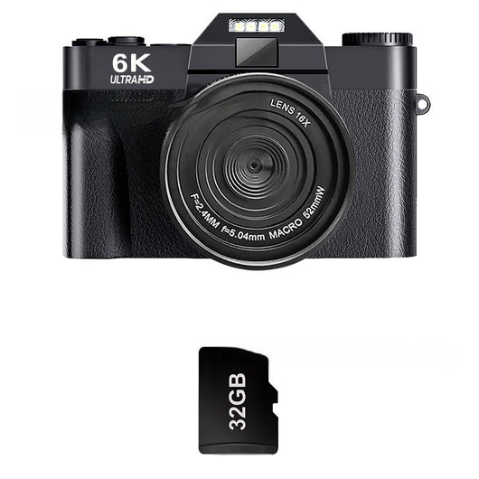 Cámara Mirrorless 6K HD Retro - Profesional y Compacta - Image 8