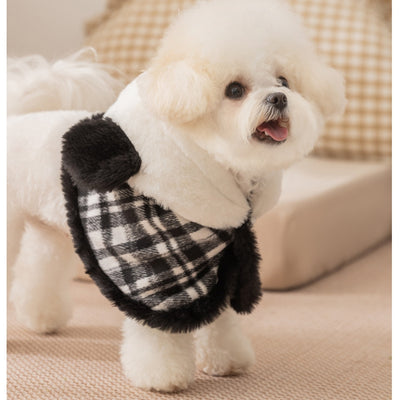 Conjunto de Abrigo y Falda para Perros Pequeños - Ropa Térmica de Invierno para Bichón Frisé y Gatos - Image 9