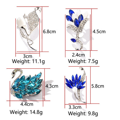 Broche de Flecos Elegante para Mujer - Accesorio de Moda Premium - Image 27