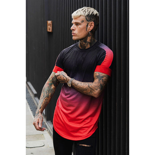 Camiseta Raglan Casual para Hombre con Impresión 3D - Image 3