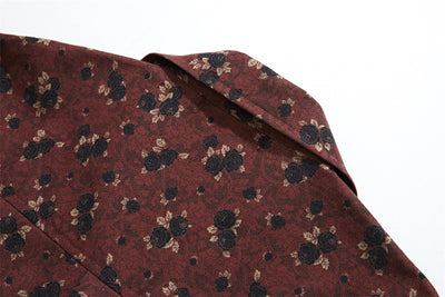 Camisa Retro Estampada para Hombre - Manga Corta Verano - Image 15