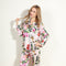Pijama de Seda Estampado Talla Grande - Ropa de Casa Europea