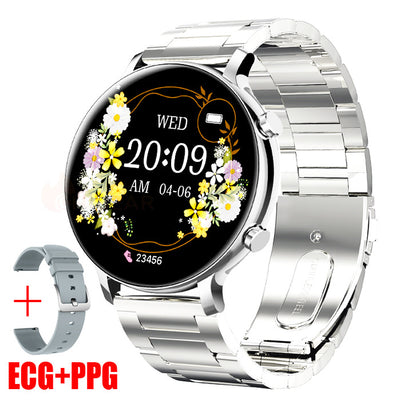 Reloj Inteligente Empresarial con Llamadas Bluetooth y Correa de Acero Inoxidable - Image 3