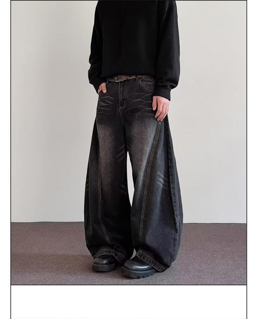 Pantalones Hombre Relaxed Premium Pierna Ancha Versátiles - Image 15