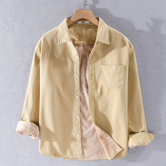 Camisa de Trabajo en Algodón Puro - Estilo Casual y Profesional