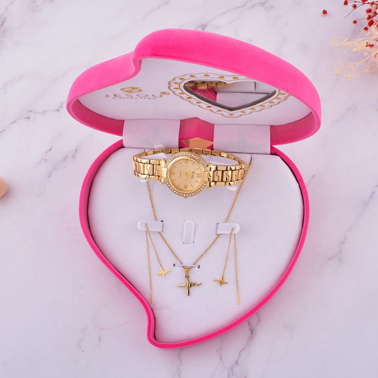 Caja de Regalo Elegante para Joyería, Relojes y Collares