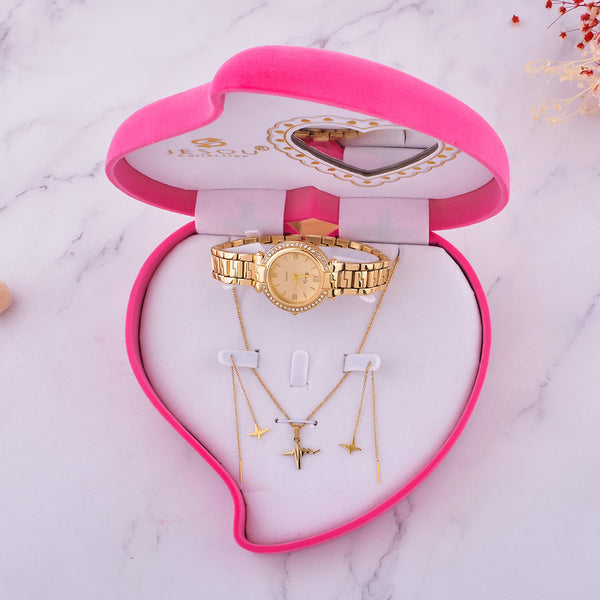 Caja de Regalo Elegante para Joyería, Relojes y Collares