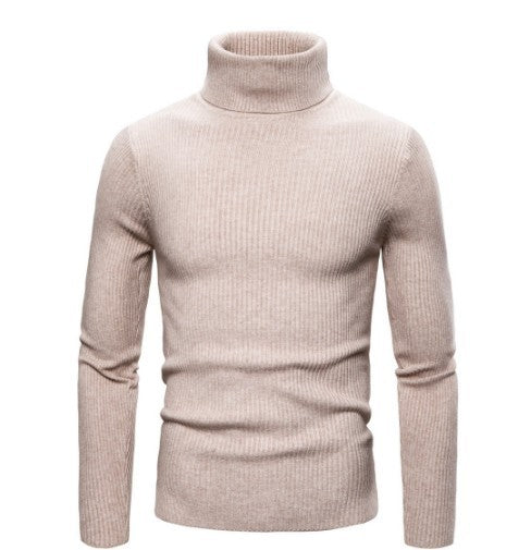 Suéter de Cuello Alto para Hombre - Otoño e Invierno - Image 20