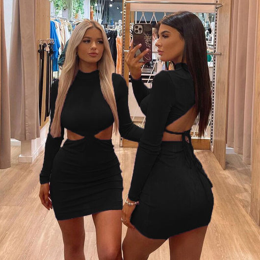 Traje Elegante Backless Brillante sin Tirantes - Image 12