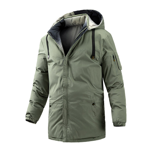 Chaqueta de Invierno Reversible de Algodón para Hombre - Image 18