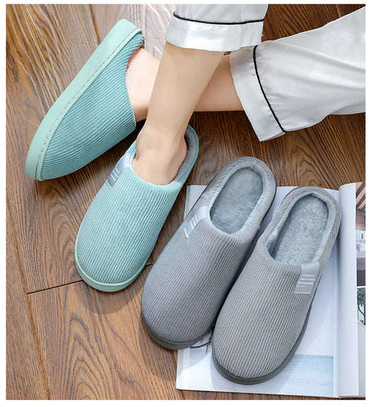 Pantuflas de Pana Cómodas para Pareja - Zapatos de Casa para Hombre y Mujer - Image 13