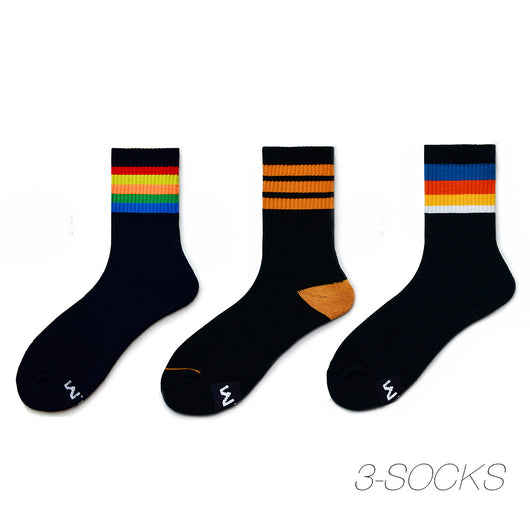 Calcetines Deportivos Arcoíris para Hombre - Comodidad y Estilo Casual - Image 18