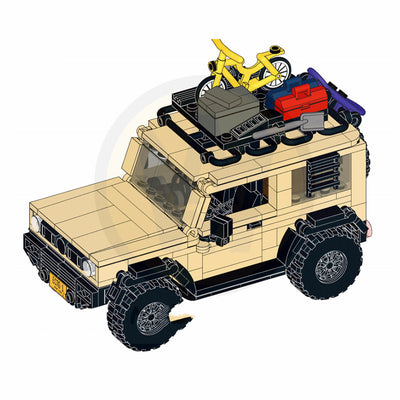 Set de Bloques de Construcción Jimny - Modelo de Carreras de Precisión - Image 10