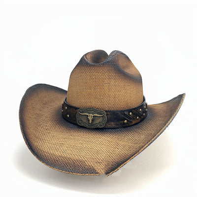Hebilla de Cinturón Vaquero Retro con Cabeza de Vaca - Image 9