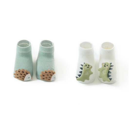 2 Pares de Calcetines para Bebé Primavera Verano Tela Ligera - Image 7